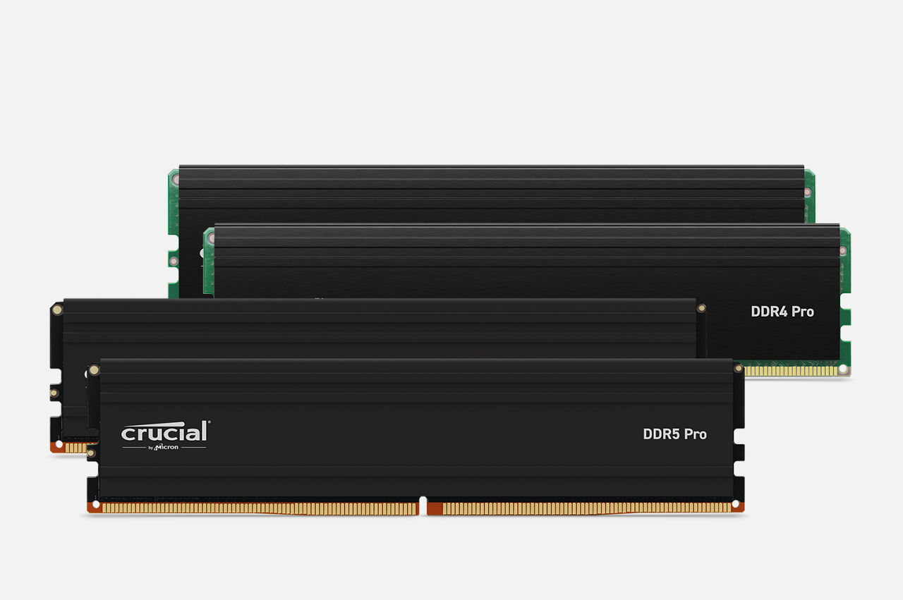 Crucial 32GB Kit (16GBx2) DDR5-4800 UDIMM | CT2K16G48C40U5 