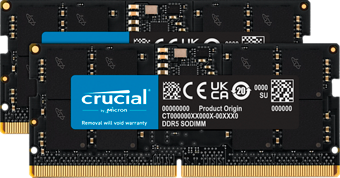 Crucial 32GB Kit (16GBx2) DDR5-5600 SODIMM