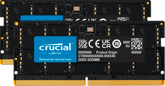 Crucial 64GB Kit (32GBx2) DDR5-4800 SODIMM