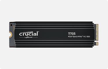 Crucial T705 4TB PCIe Gen5 NVMe M.2 SSD