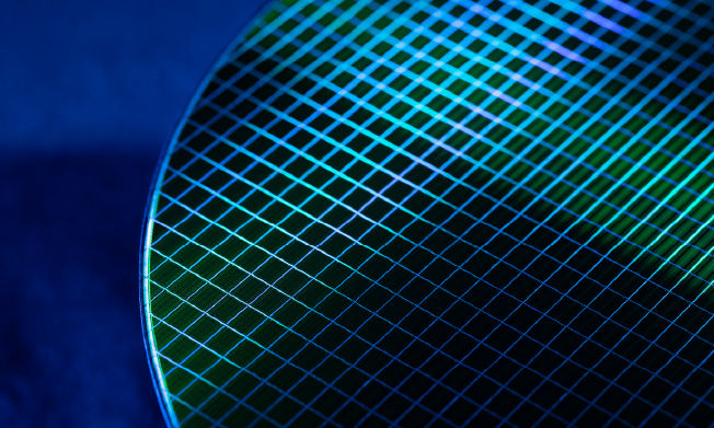 Micron 1 beta node wafer