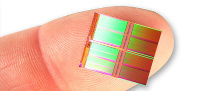 First 20nm MLC NAND on a finger tip