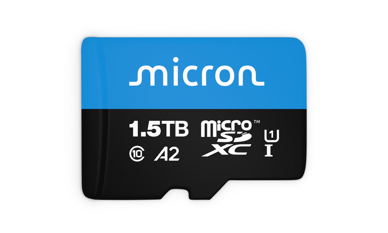 マイクロンmicroSDカード：