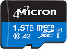 Micron microSD card