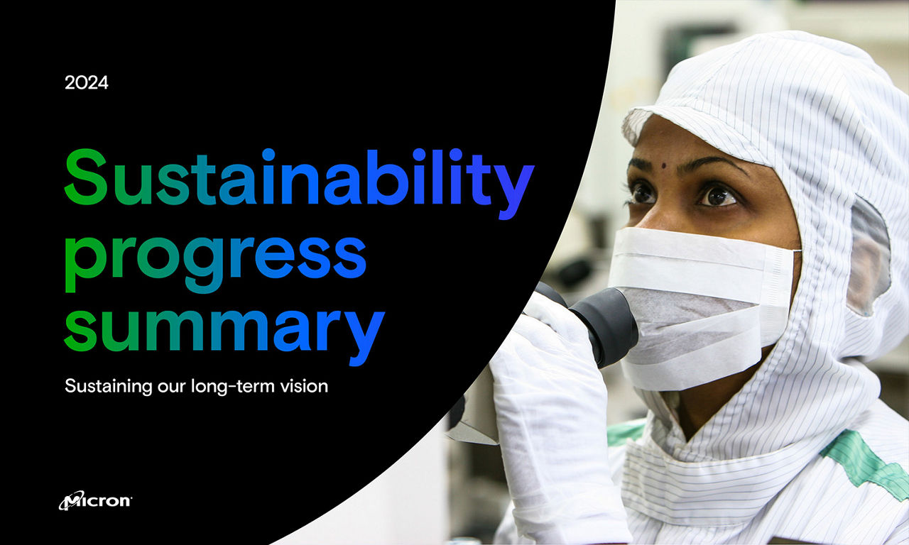2024 Sustainability progress summary cover image