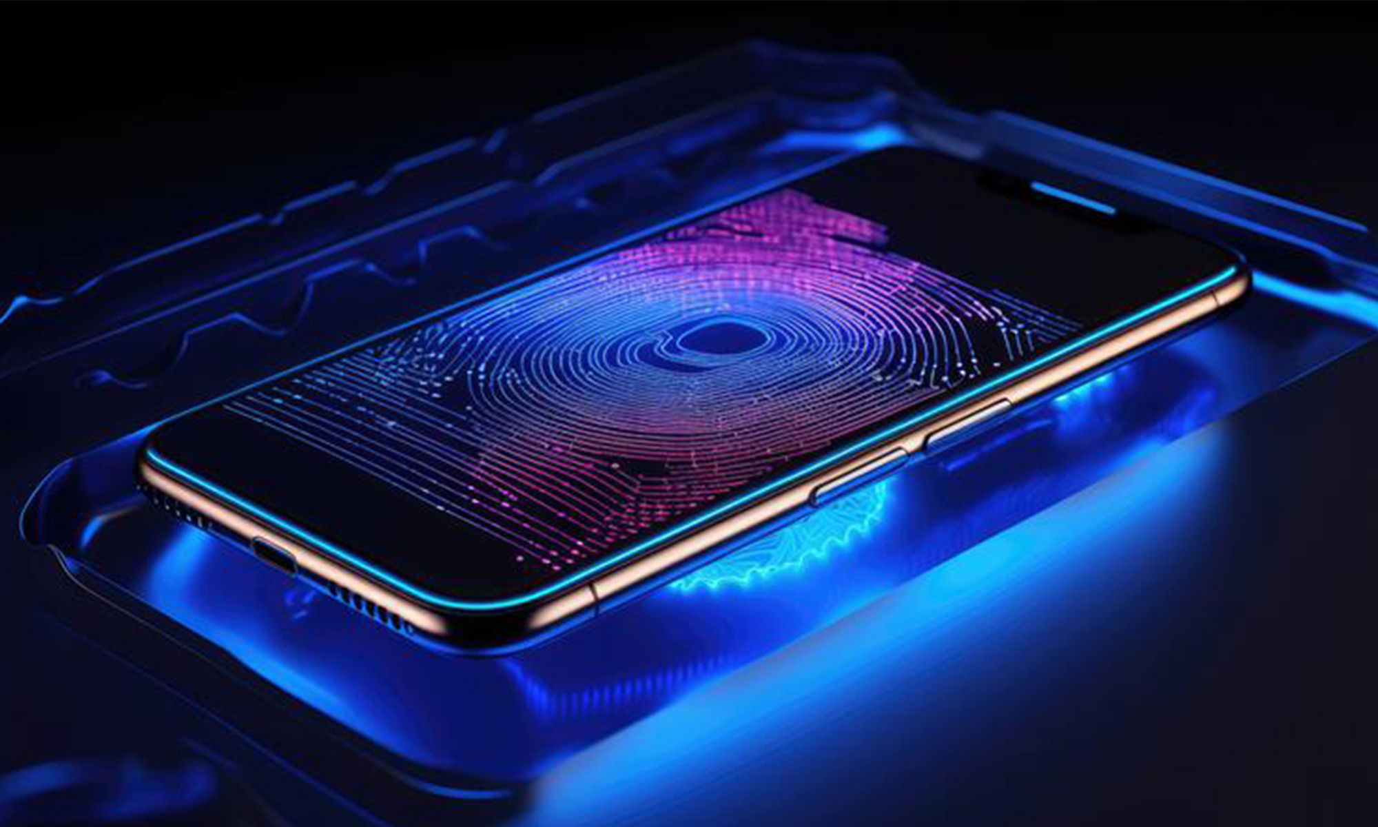 Fingerprint on a smartphone​