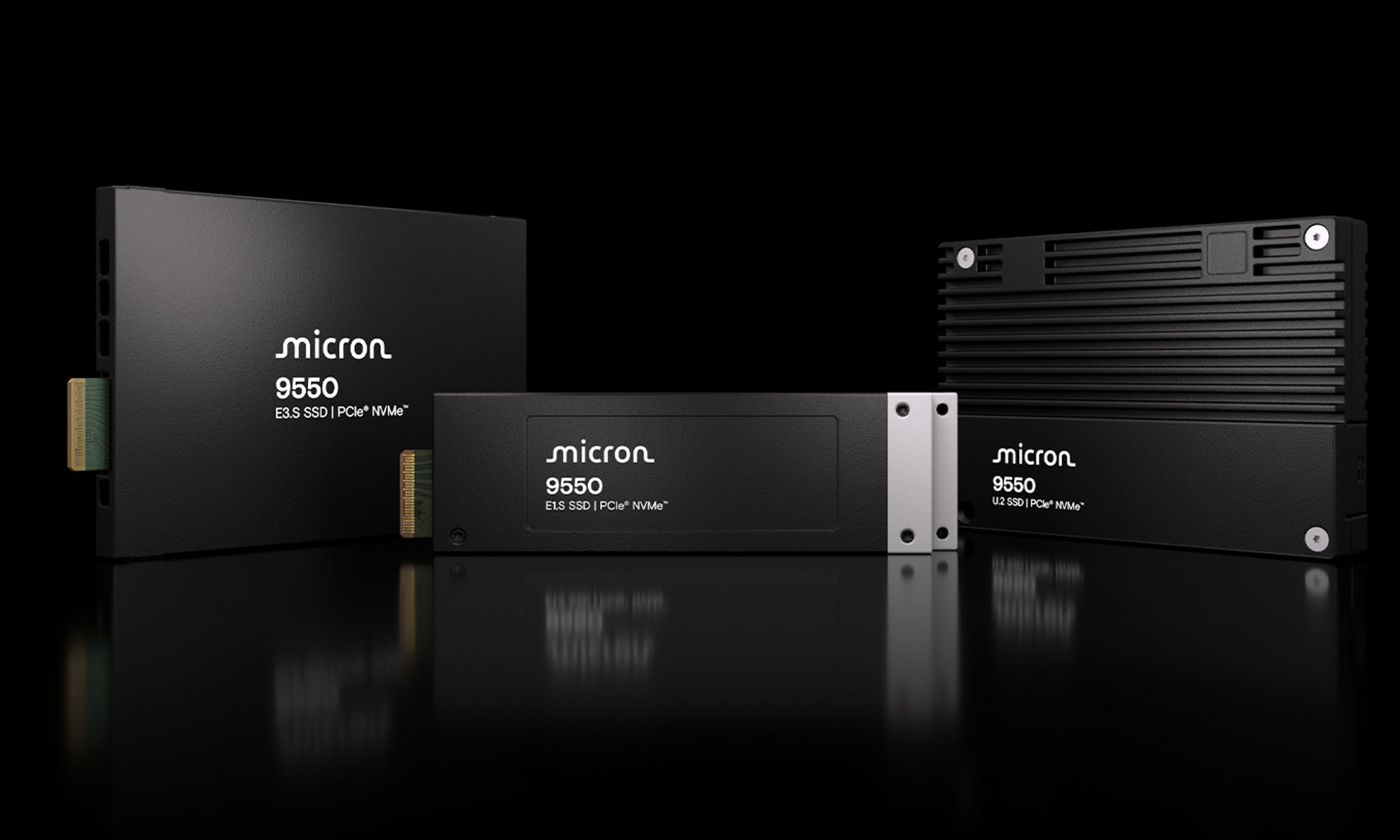 image of Micron 9550 product line