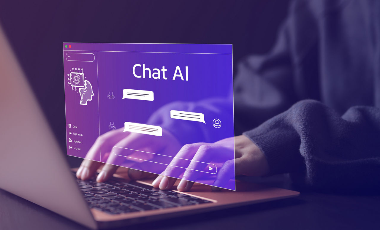 「Chat AI」と表示された画面