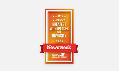 Newsweek America's Greatest Workplaces for Diversity 2023 award icon