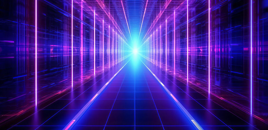 Stylized data center