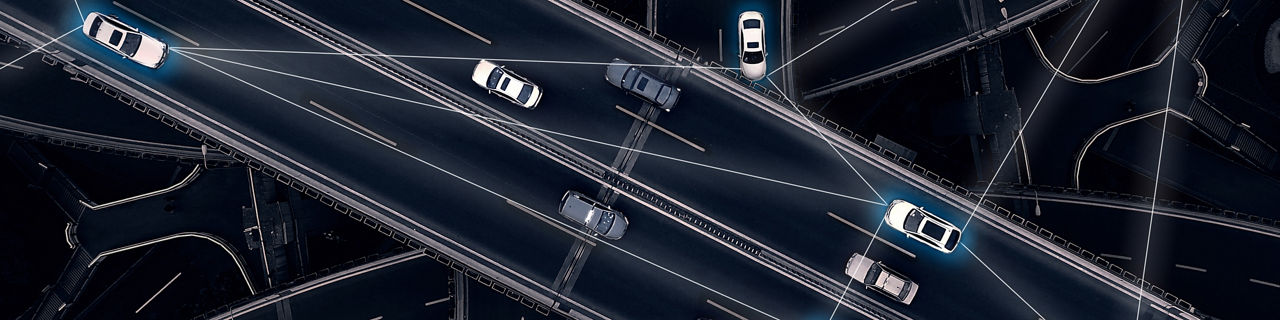 car on bridge