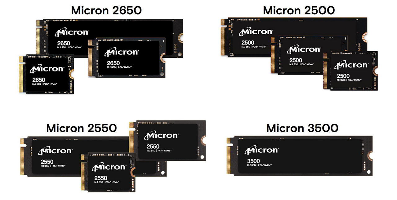 Micron client SSD portfolio