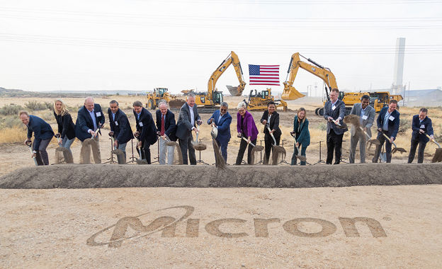 Groundbreaking event | Micron Technology Inc.