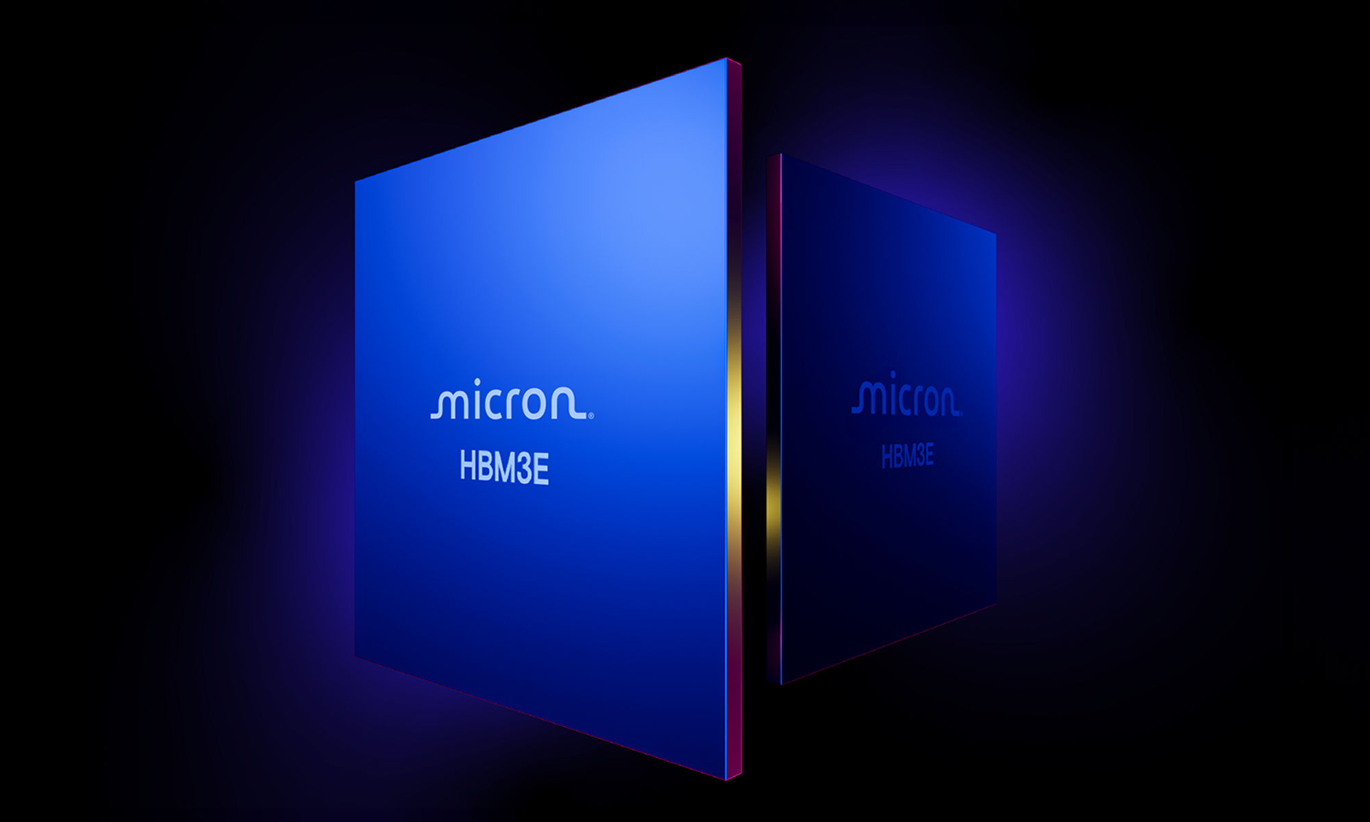 Micron HBM3E two chips