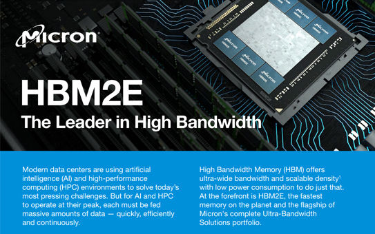 HBM2E tech brief image