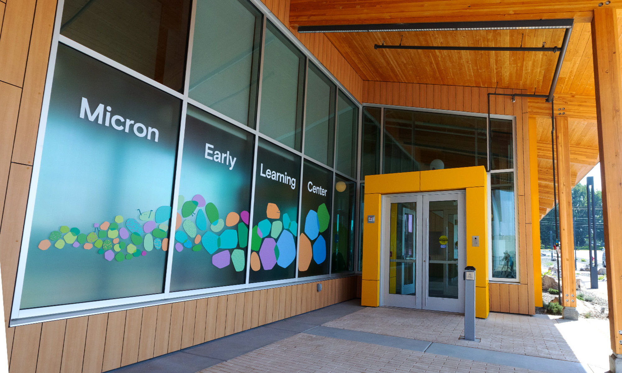 Micron early learning center exterior building photo