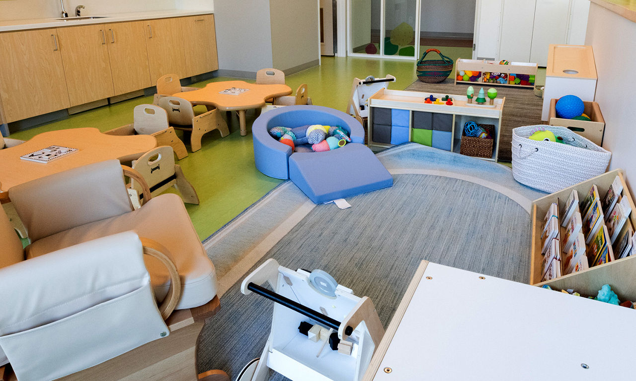 Micron early learning center interior building photo