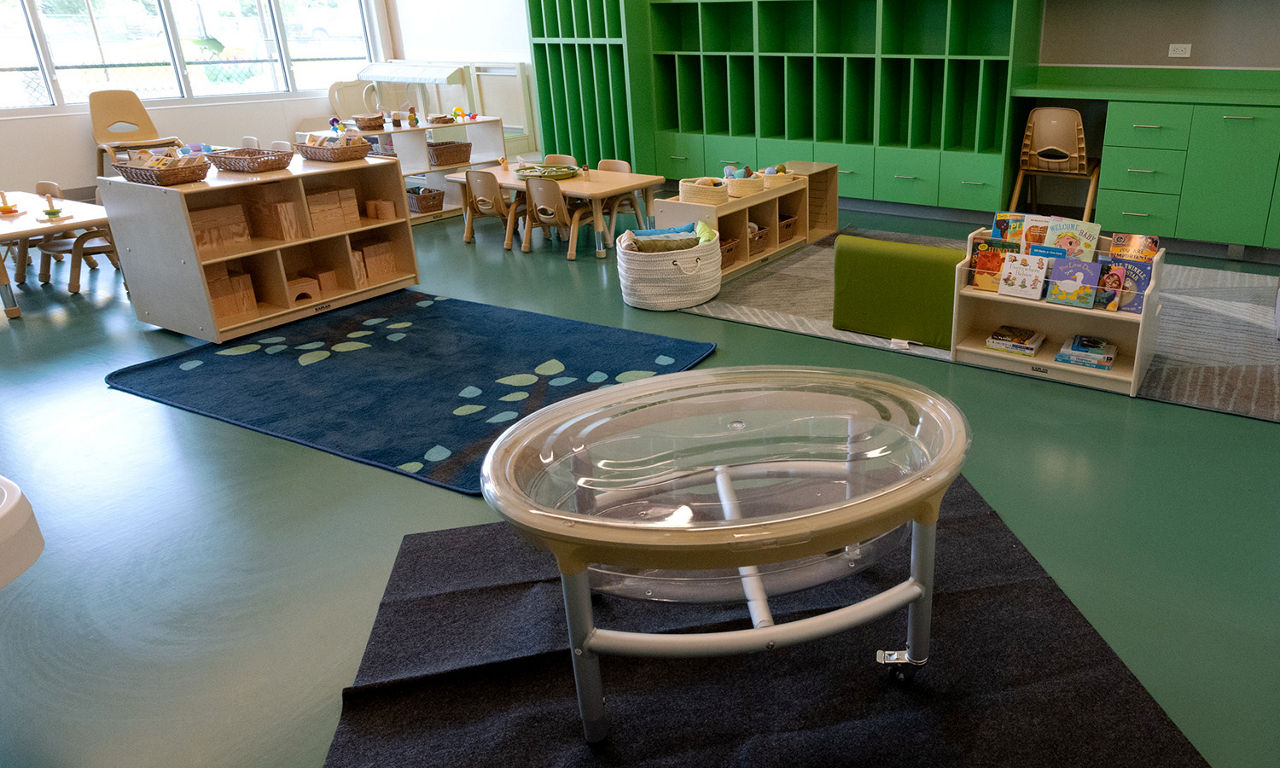 Micron early learning center interior building photo