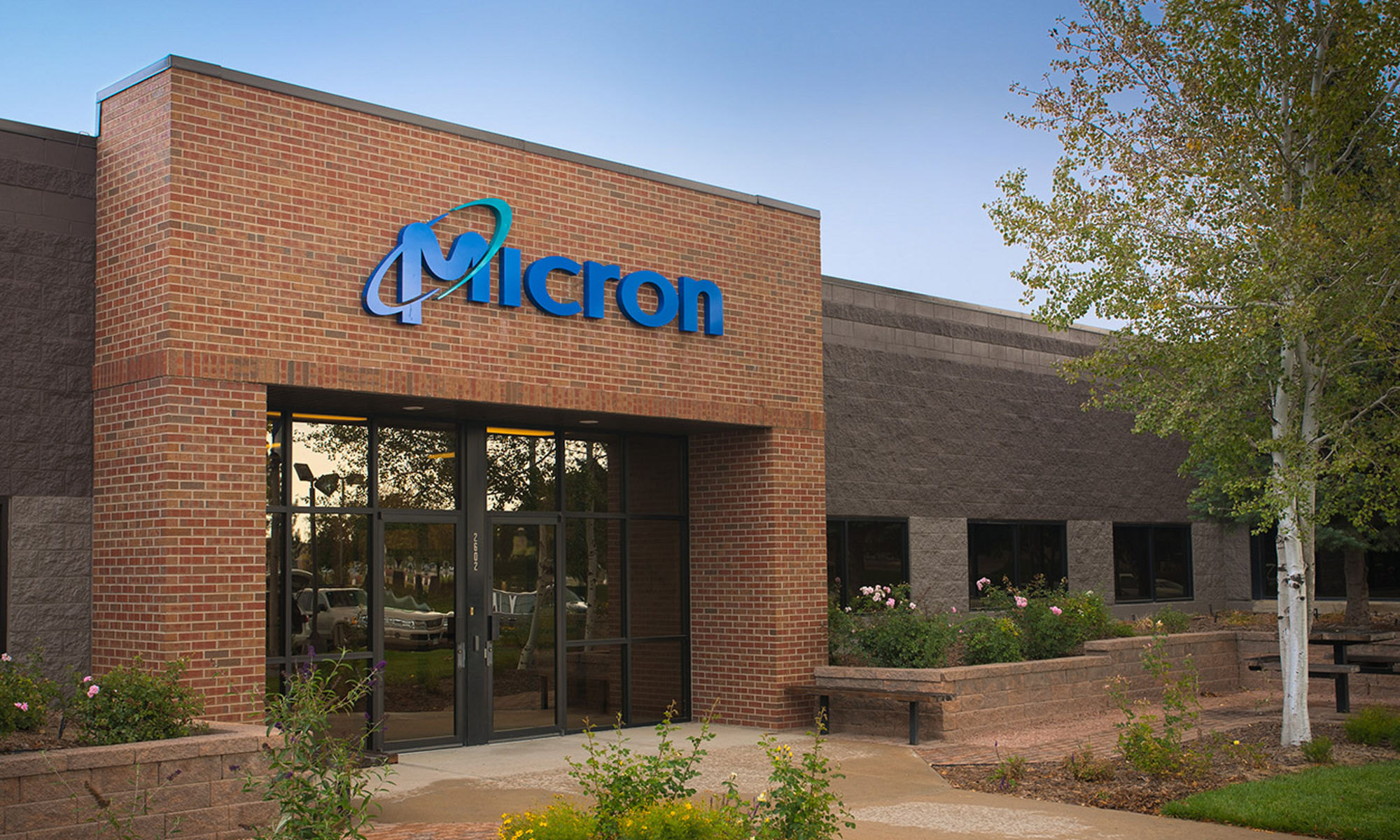 Micron building in Longmont, Colorado