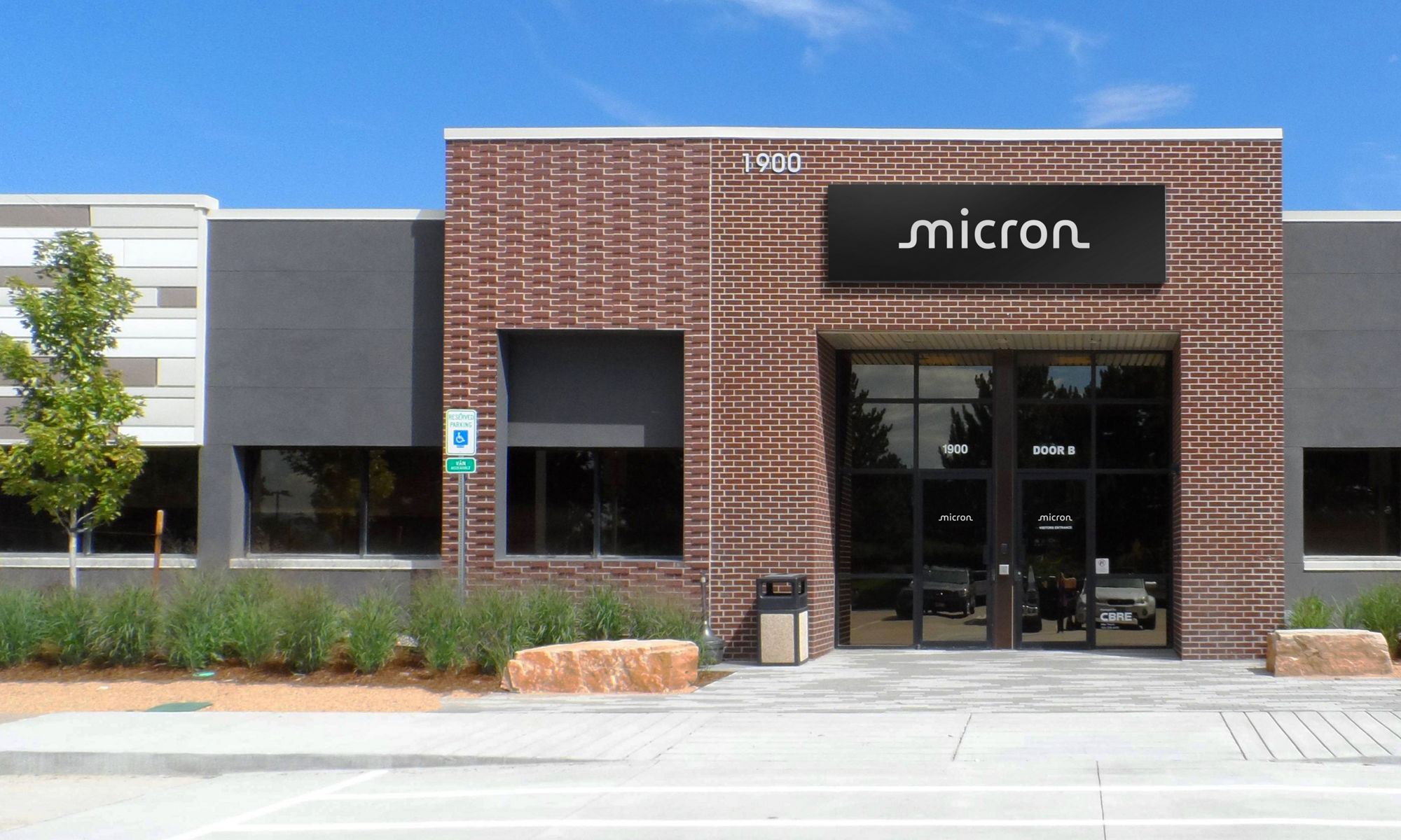 Micron building in Longmont, Colorado