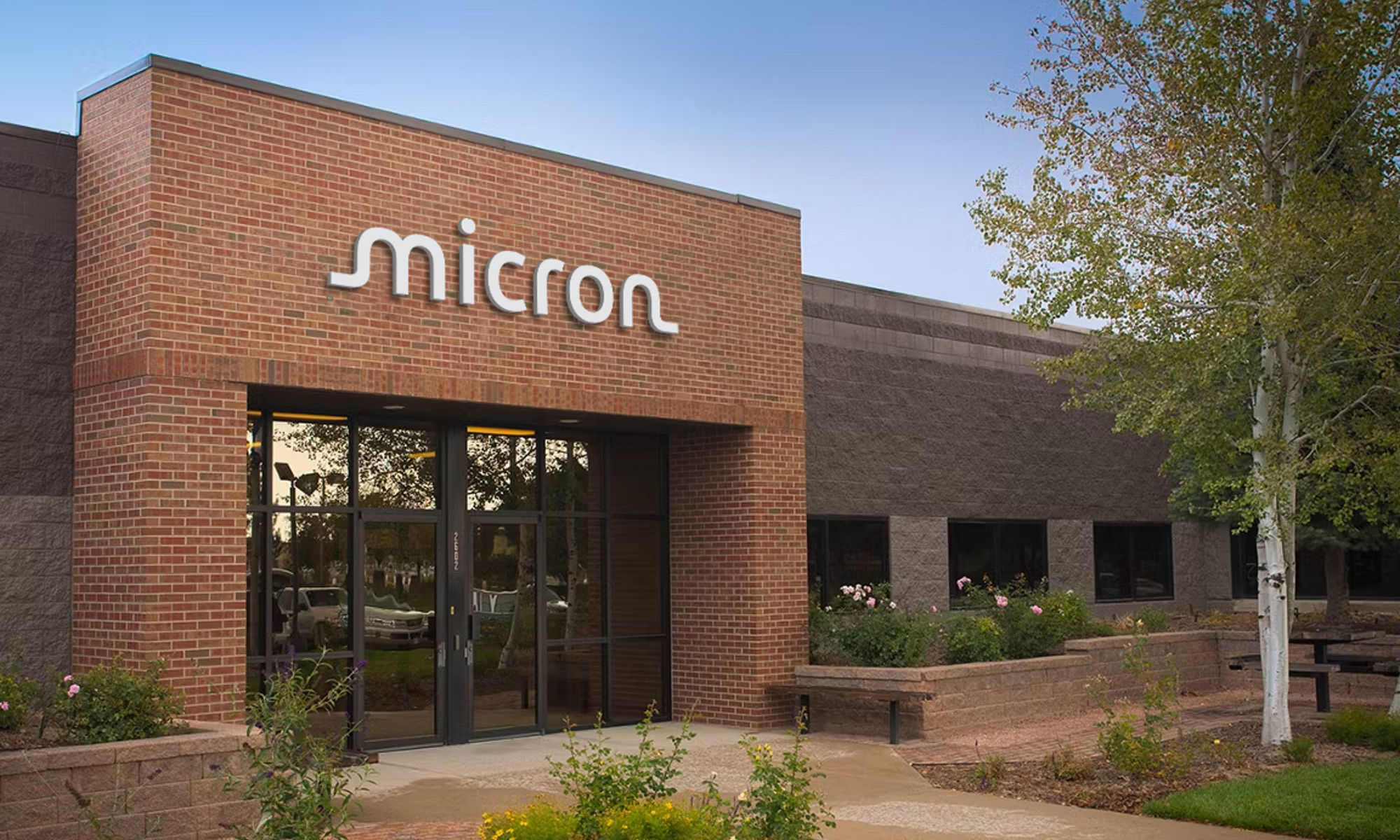 Micron building in Longmont, Colorado