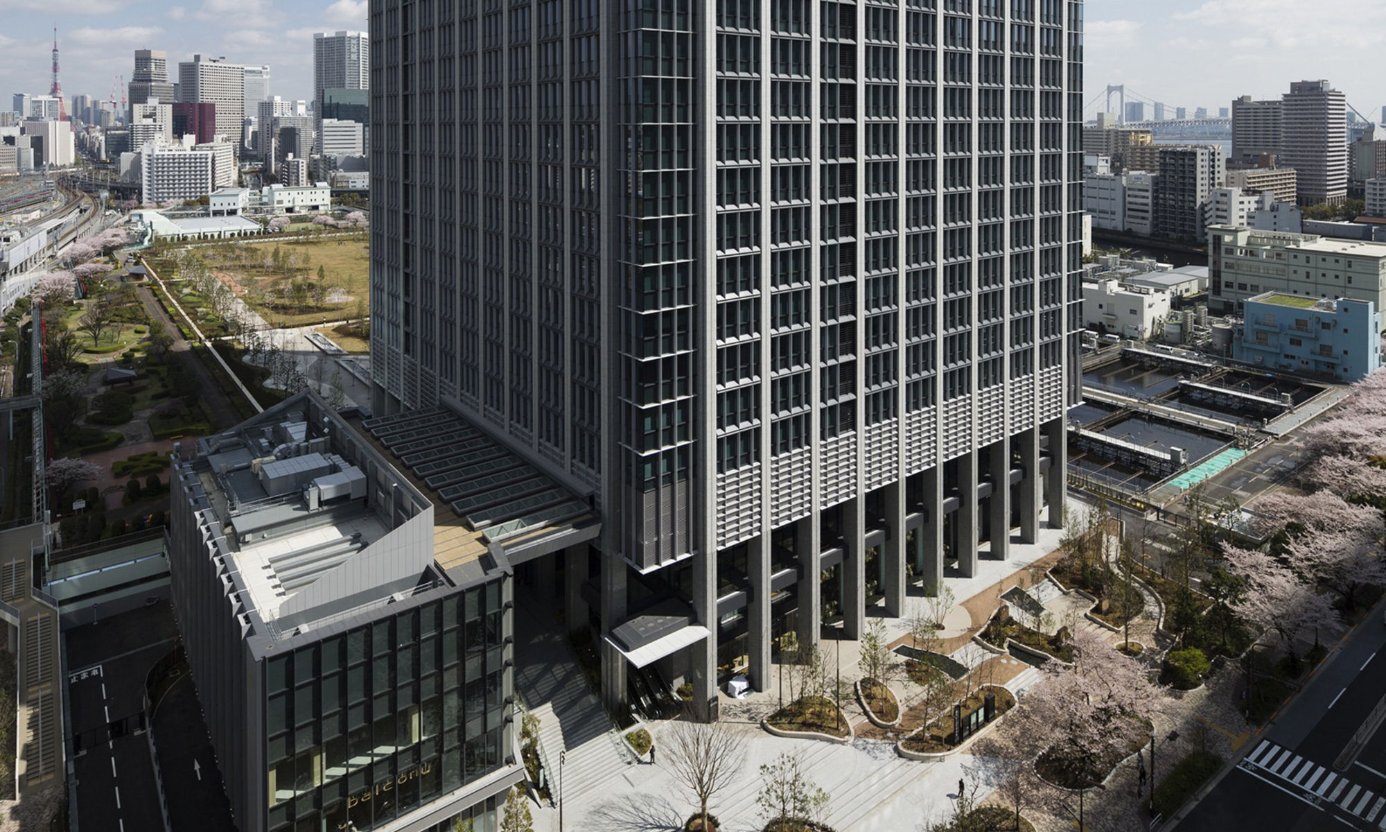 Micron building at Tokyo, Japan
