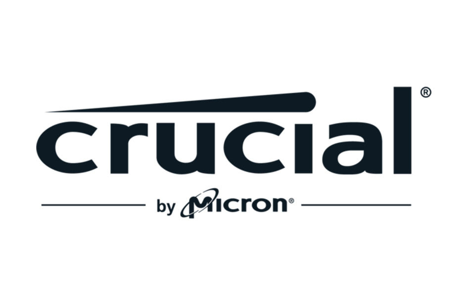 Crucial by Micron logo with trademark symbol, representing a brand of Micron Technology, Inc.