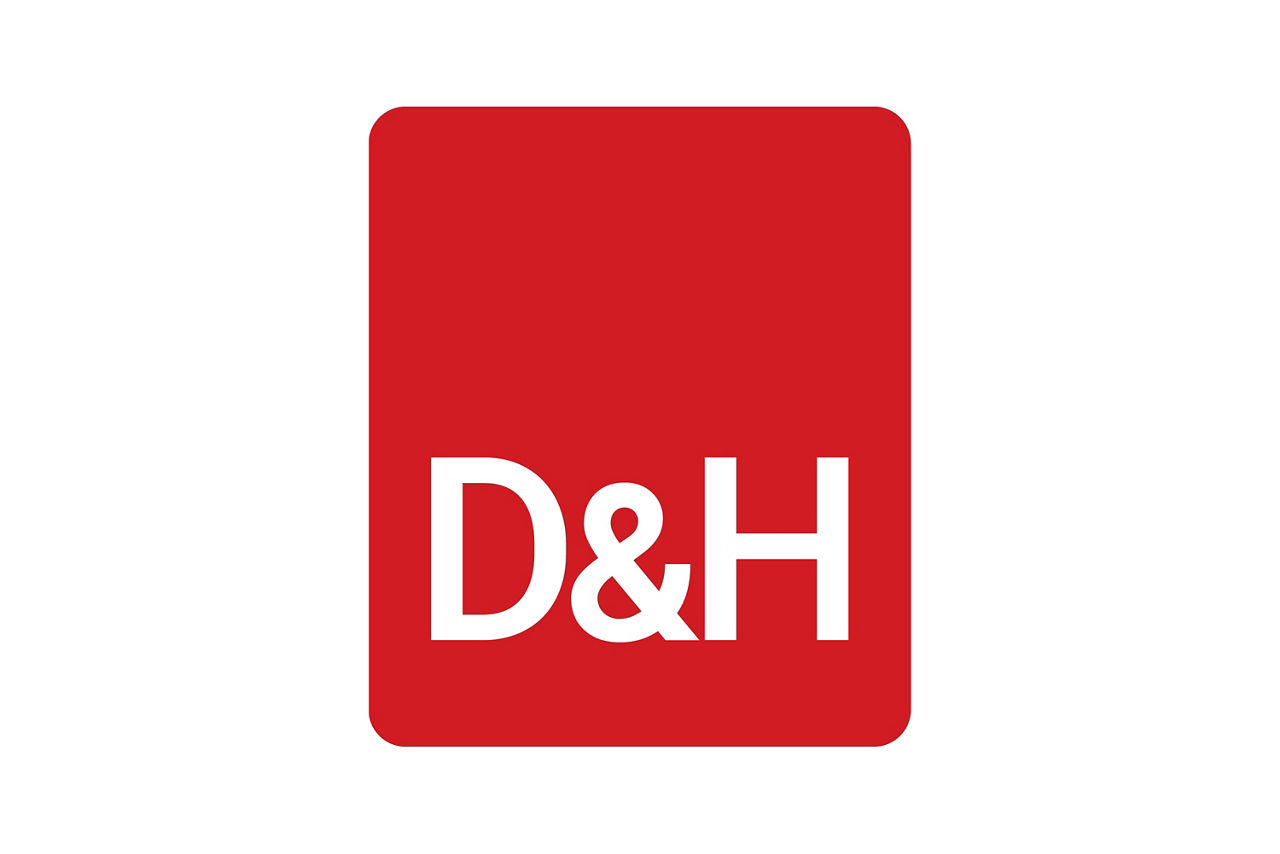 D&H logo