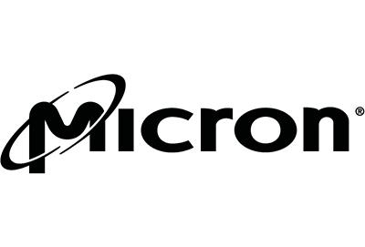 Black Micron logo