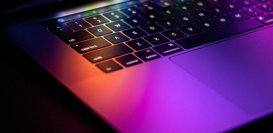 image of a laptop keyboard