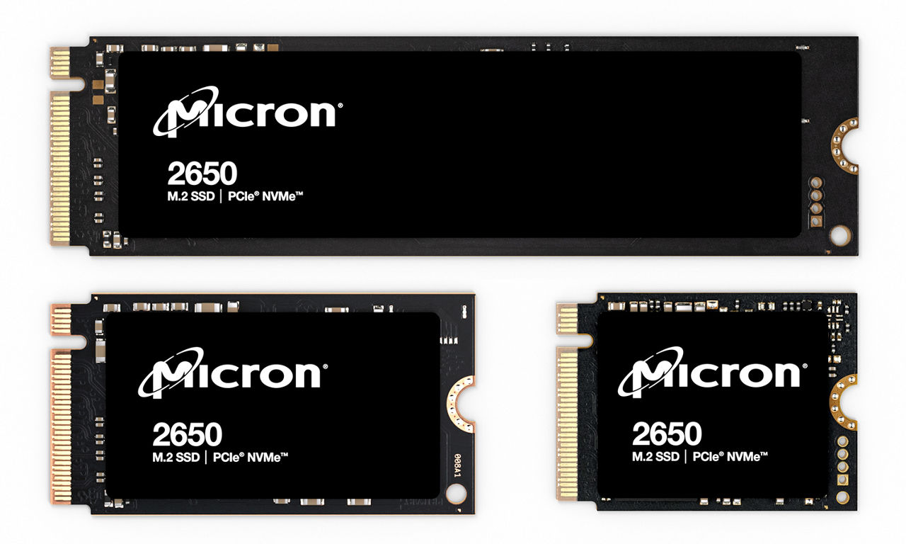 Micron 2650 three chips group front