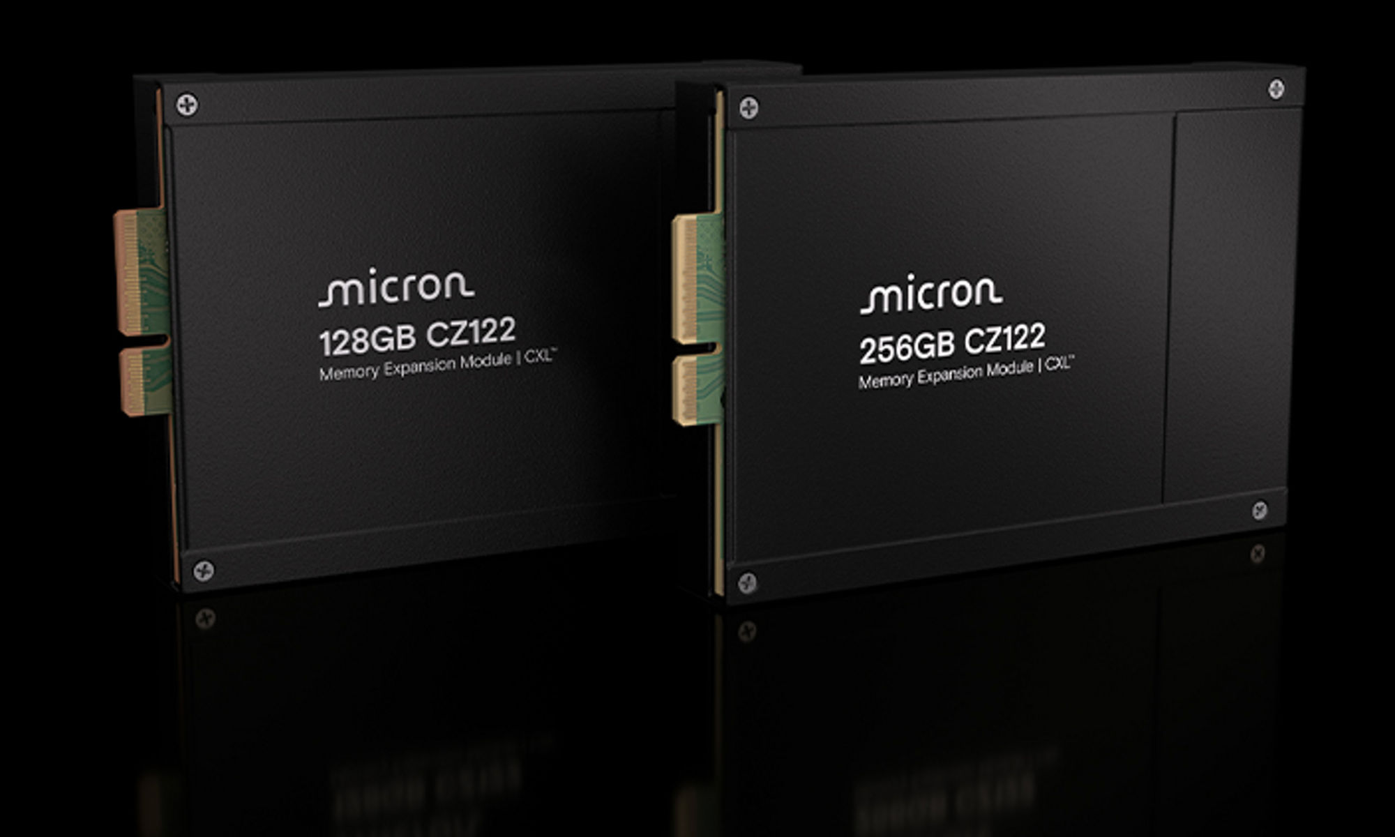 Micron CZ122 128GBおよび256GB