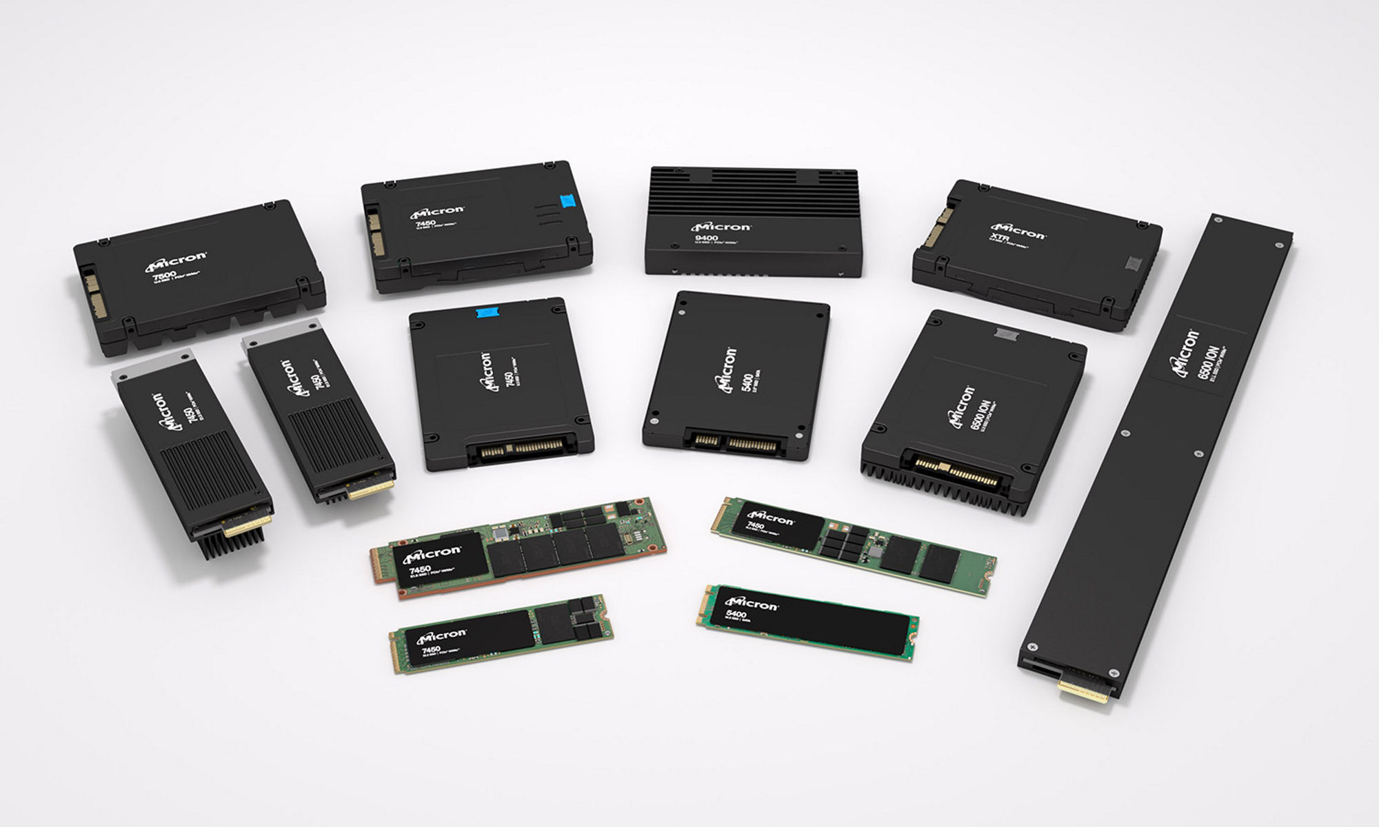 image of Micron SSD portfolio