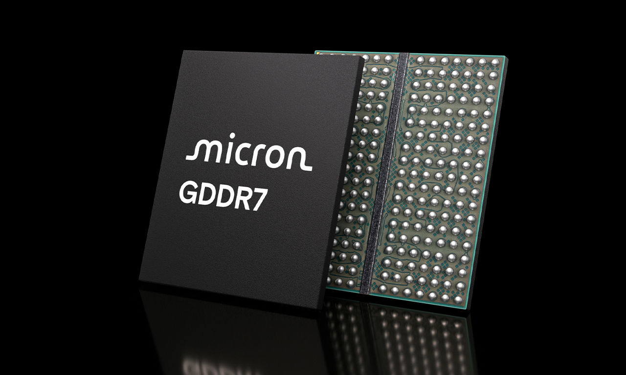 マイクロンGDDR7メモリモジュール