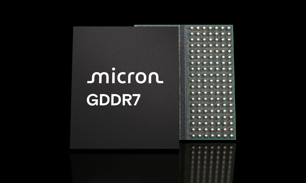 Micron GDDR7 product shot