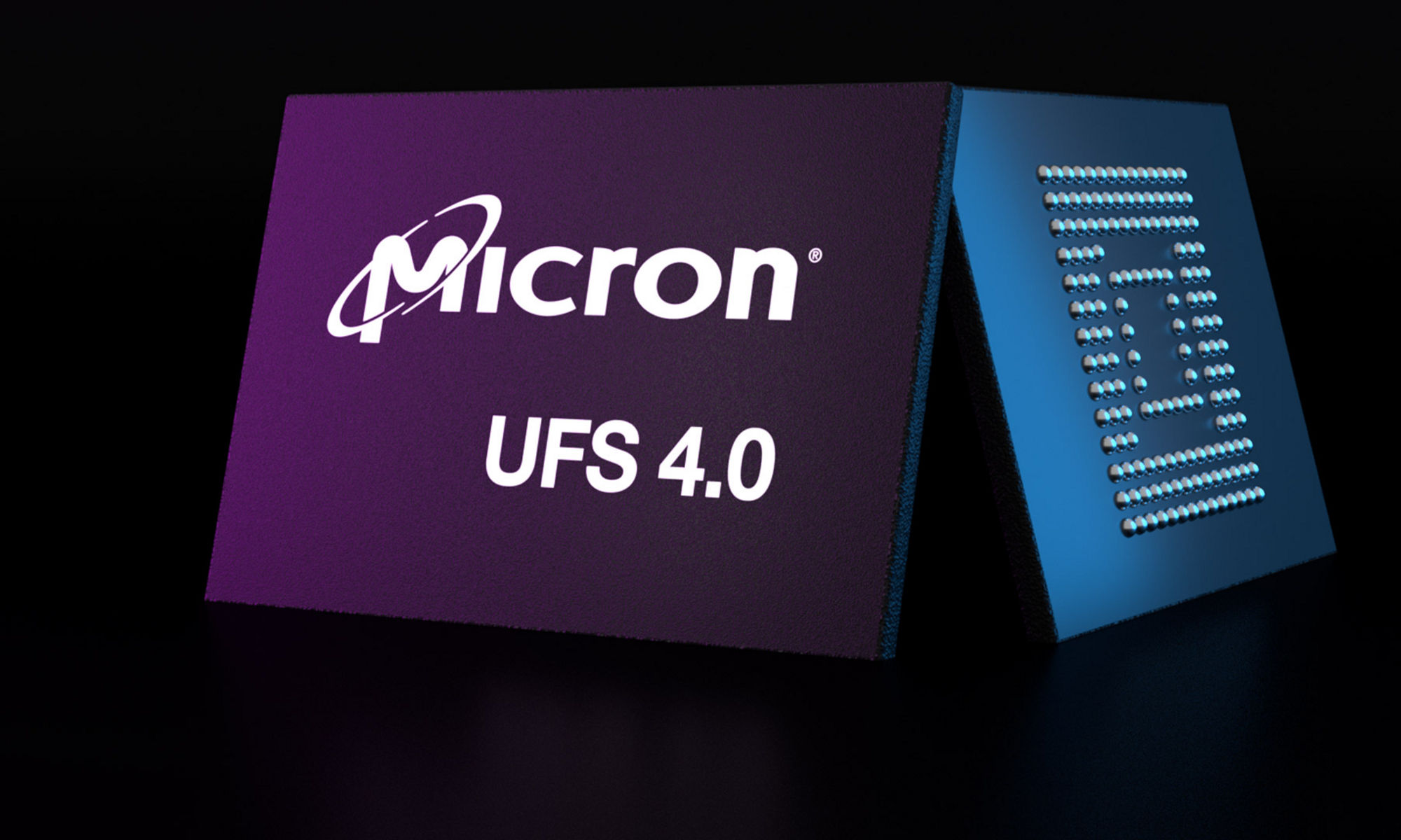 UFS 3.1 device front and back