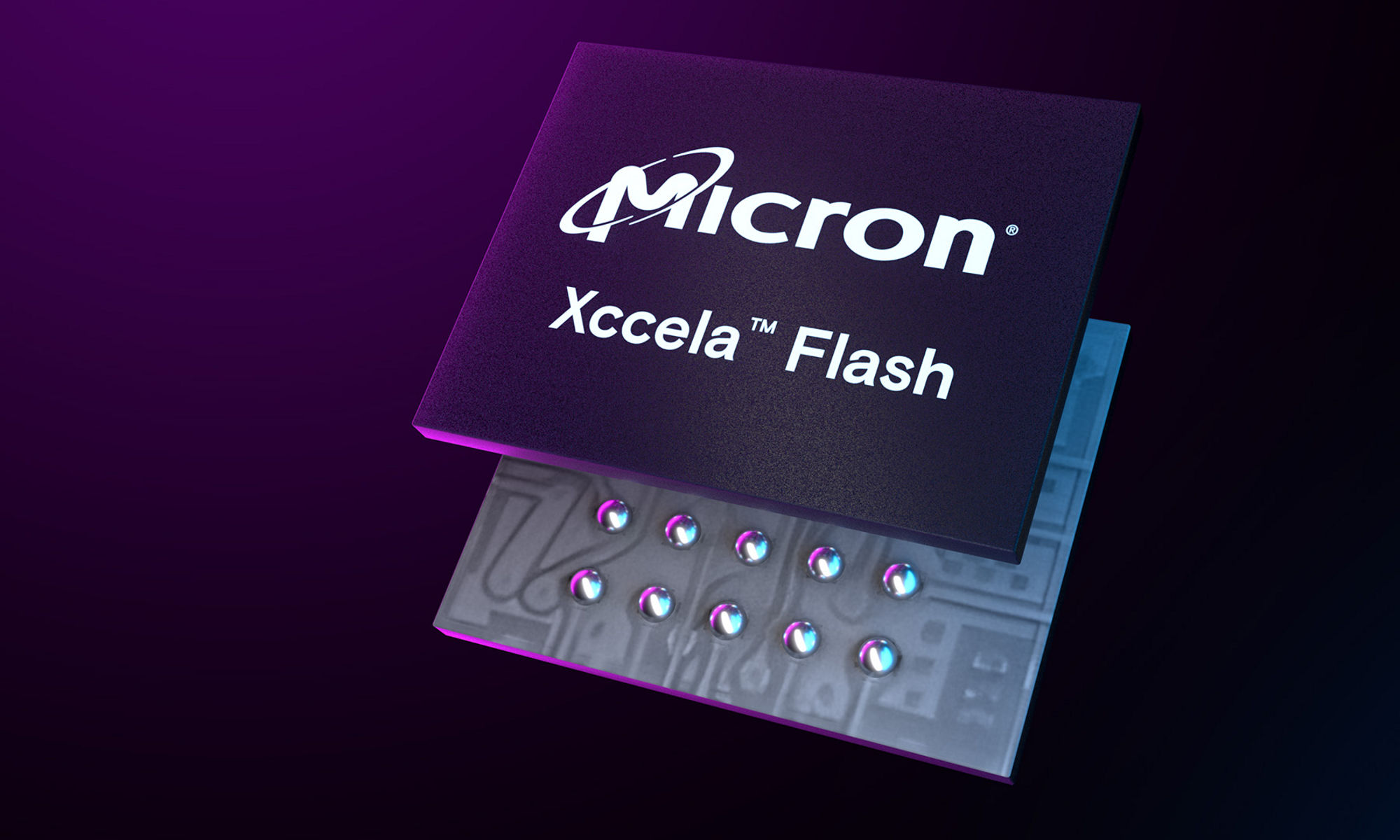 Micron Xccela flash memory product