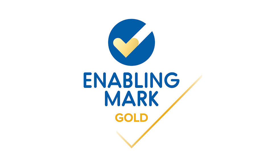 Enabling Mark (Gold) logo