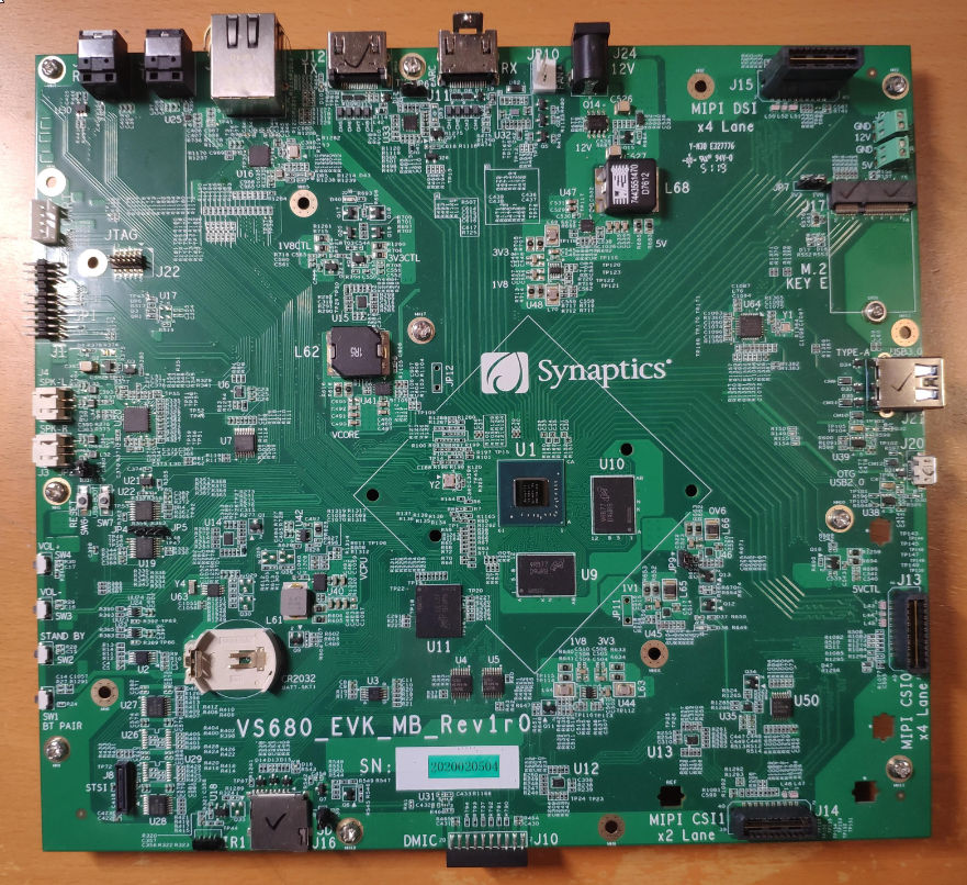 VS680 Synaptics board