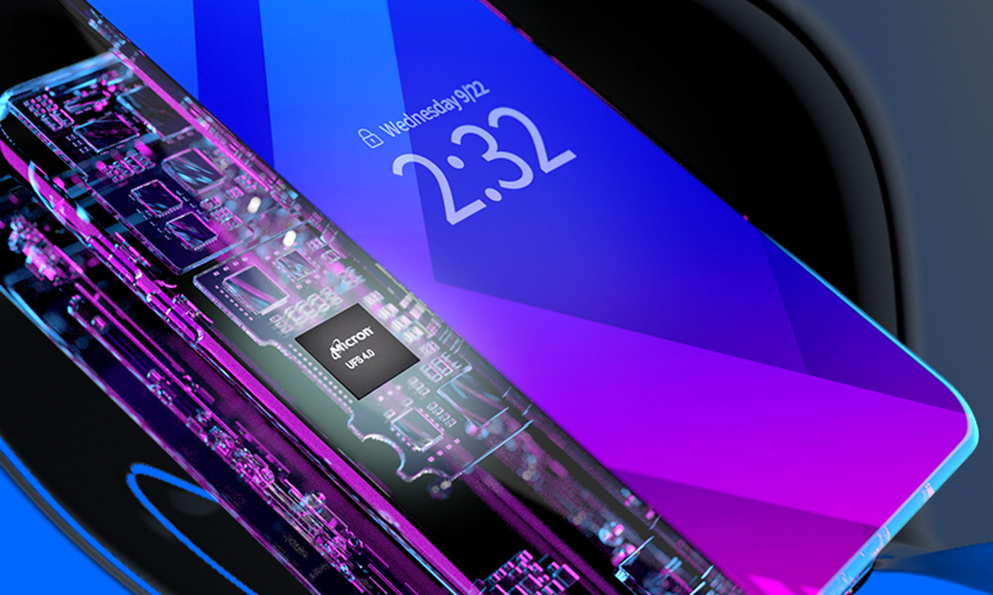 美光为旗舰智能手机推出速度超快的 UFS 4.0