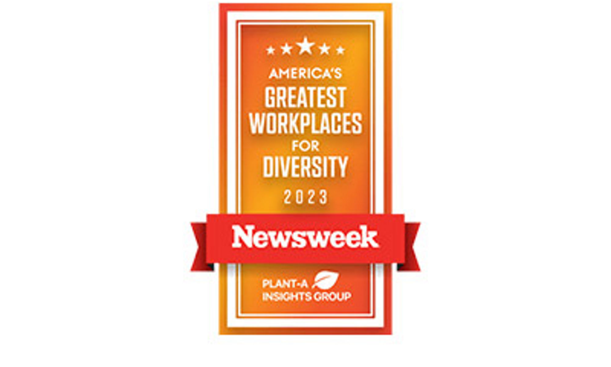 Newsweek America's Greatest Workplaces for Diversity 2023 award icon