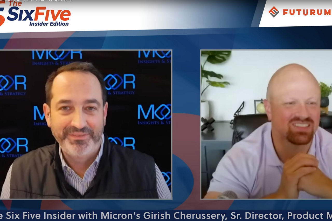 Video of Micron's Girish Cherussery