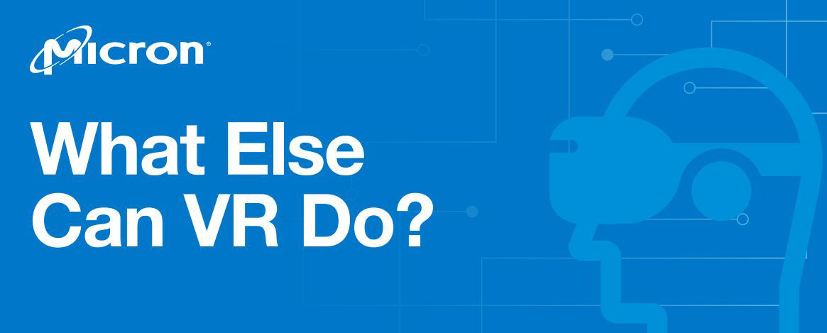 マイクロンのロゴとVRに関する質問が含まれるVRのバナー画像