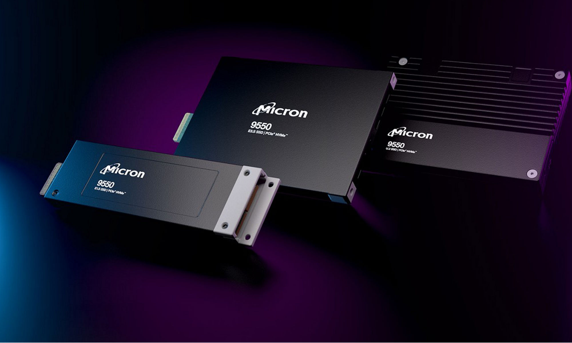 Micron 9550 group shot